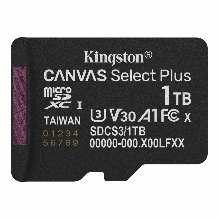 canvas select plus microsd-minneskort - kapacitet=64 gb adapter=ingen