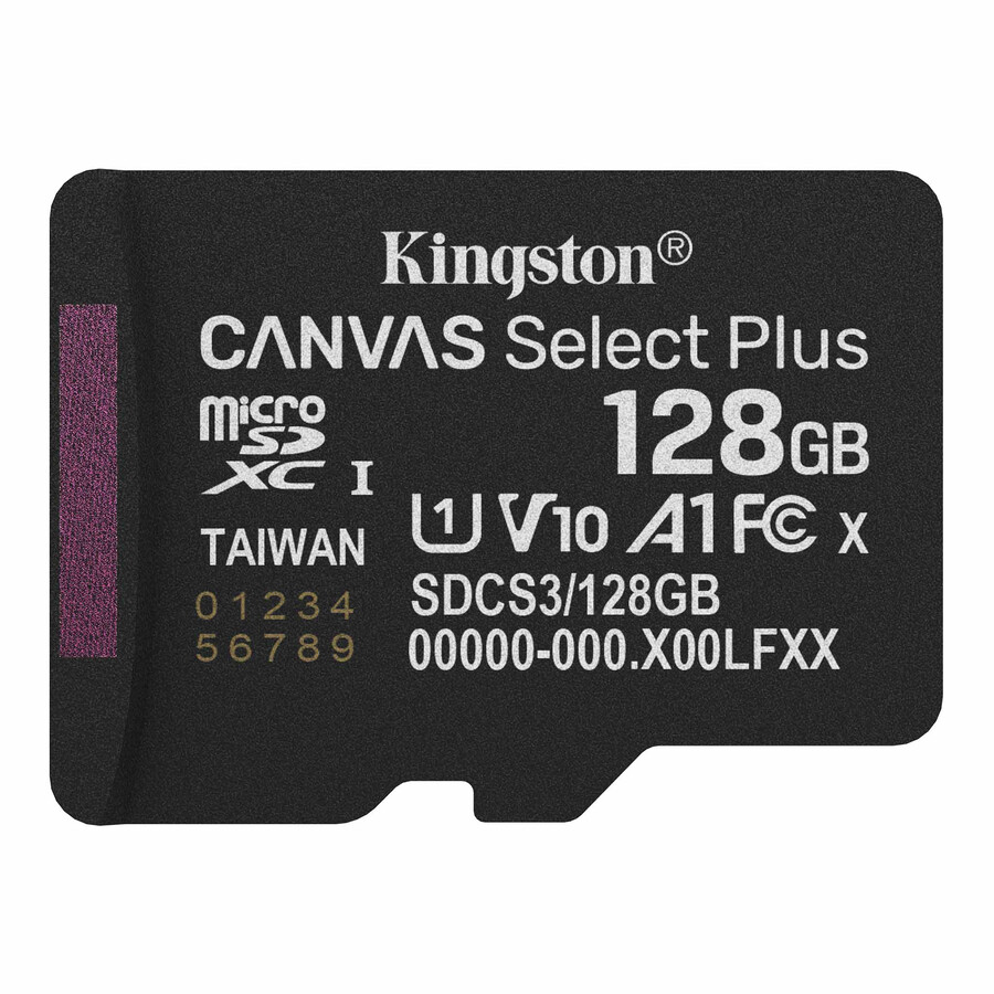 canvas select plus microsd-minneskort - kapacitet=512 gb adapter=ingen