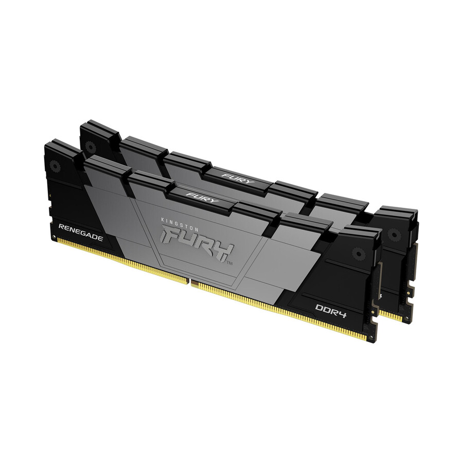 kingston fury renegade ddr4-minne - hastighet=4000mts total kit kapacitet=32gb kit=kit med 2 dram densitet=8gbit