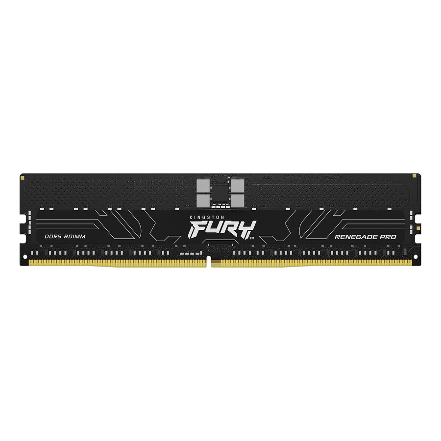 kingston fury renegade pro ddr5 rdimm-minne - hastighet=4800mts total kit kapacitet=16gb kit=enkel modul dramdensitet=16gb bit profiltyp=pluginplay