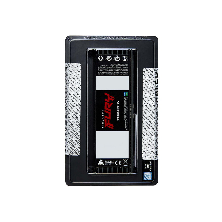 kingston fury renegade pro ddr5 rdimm-minne - hastighet=5600mts total kit kapacitet=32gb kit=single module dramdensitet=16gb bit profiltyp=intel xmp