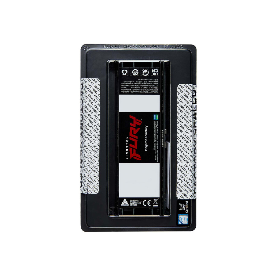 kingston fury renegade pro ddr5 rdimm-minne - hastighet=5600mts total kit kapacitet=32gb kit=single module dramdensitet=16gb bit profiltyp=intel xmp