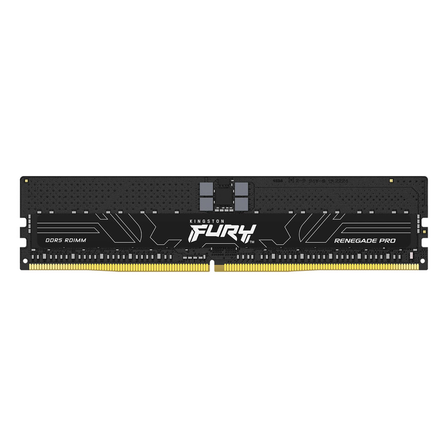 kingston fury renegade pro ddr5 rdimm-minne - hastighet=6000mts total kit kapacitet=16gb kit=single module dramdensitet=16gb bit profiltyp=intel xmp