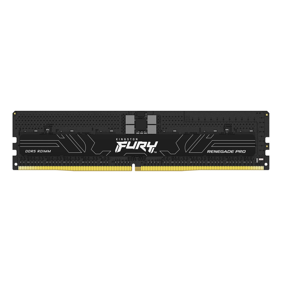 kingston fury renegade pro ddr5 rdimm-minne - hastighet=6000mts total kit kapacitet=16gb kit=single module dramdensitet=16gb bit profiltyp=intel xmp