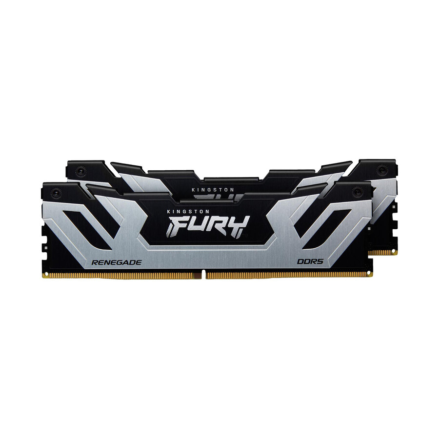 kingston fury renegade ddr5-minne - modultyp=udimm hastighet=7200mts total kit kapacitet=16gb kit=single modul dramdensitet=16gb färg=svart