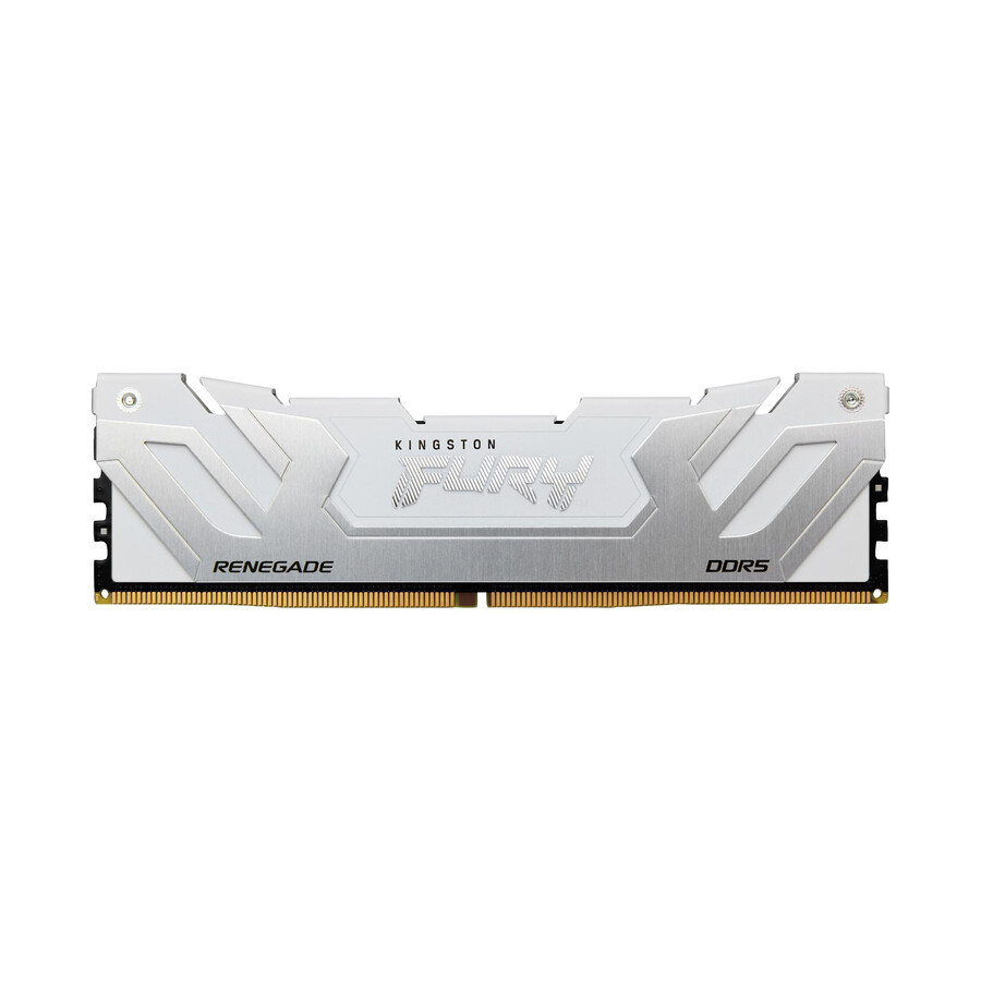 kingston fury renegade ddr5-minne - modultyp=udimm hastighet=7200mts total kit kapacitet=16gb kit=single modul dramdensitet=16gb färg=svart