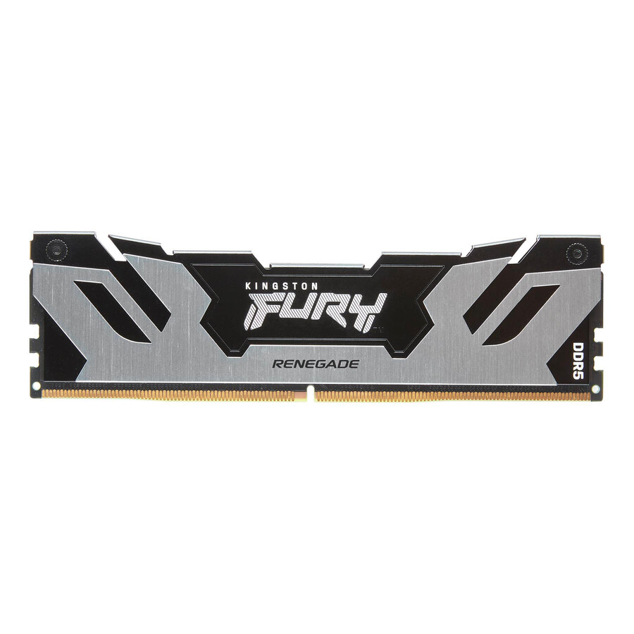 kingston fury renegade ddr5-minne - modultyp=udimm hastighet=8000mts total kit kapacitet=24gb kit=single modul dramdensitet=24gb färg=svart