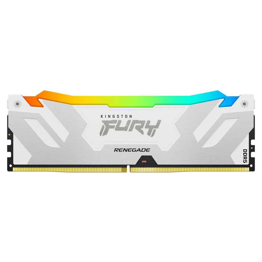 kingston fury renegade ddr5 rgb-minne - modultyp=udimm hastighet=8000mts total kit kapacitet=48gb kit=kit med 2 dram densitet=24gb färg=svart
