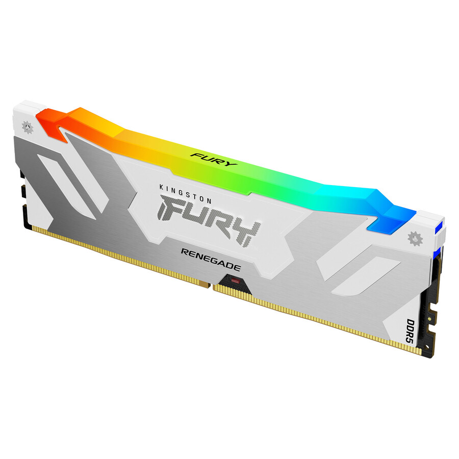 kingston fury renegade ddr5 rgb-minne - modultyp=udimm hastighet=8000mts total kit kapacitet=48gb kit=kit med 2 dram densitet=24gb färg=svart