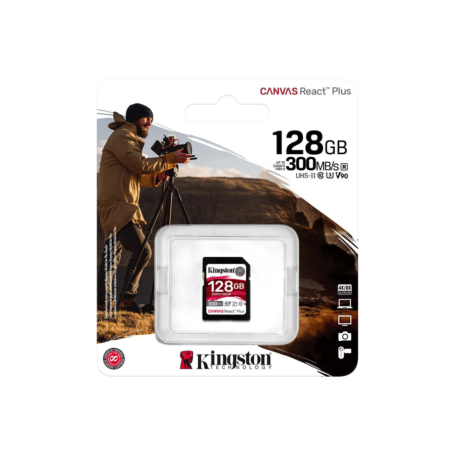 canvas react plus sd-minneskort - kapacitet=64 gb