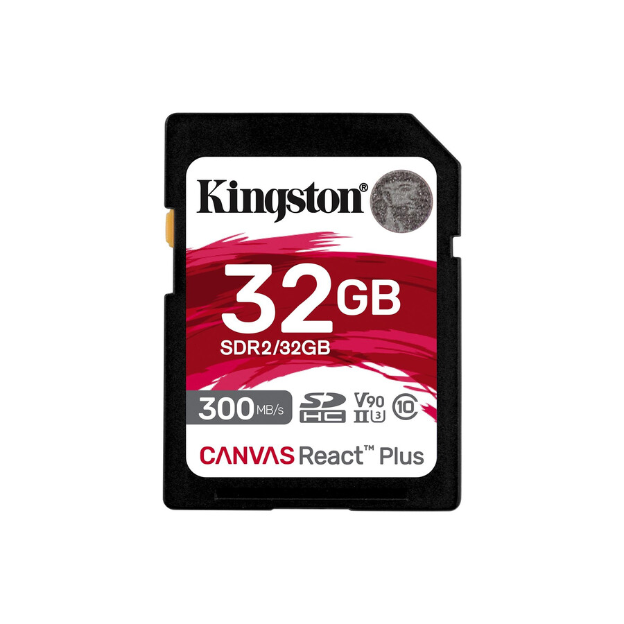 canvas react plus sd-minneskort - kapacitet=256 gb