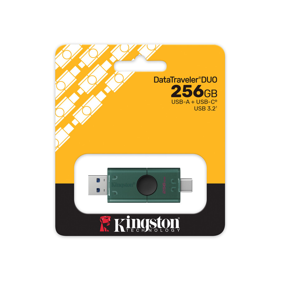datatraveler duo usb-minne – kapacitet=256 gb