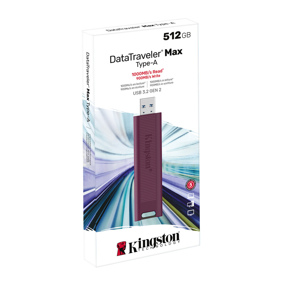 datatraveler max usb 3.2 gen 2-seriens flash-enhet - kapacitet=1 tb kontakt=usb-c