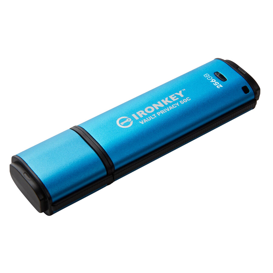 kingston ironkey vault privacy 50-serien - kapacitet=16 gb hastighetsklass=usb 3.2 gen 1 kontakt=usb-a