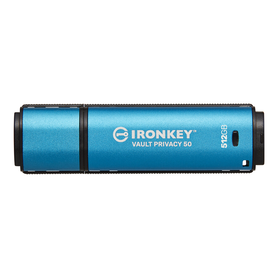 kingston ironkey vault privacy 50-serien - kapacitet=128 gb hastighetsklass=usb 3.2 gen 1 kontakt=usb-a