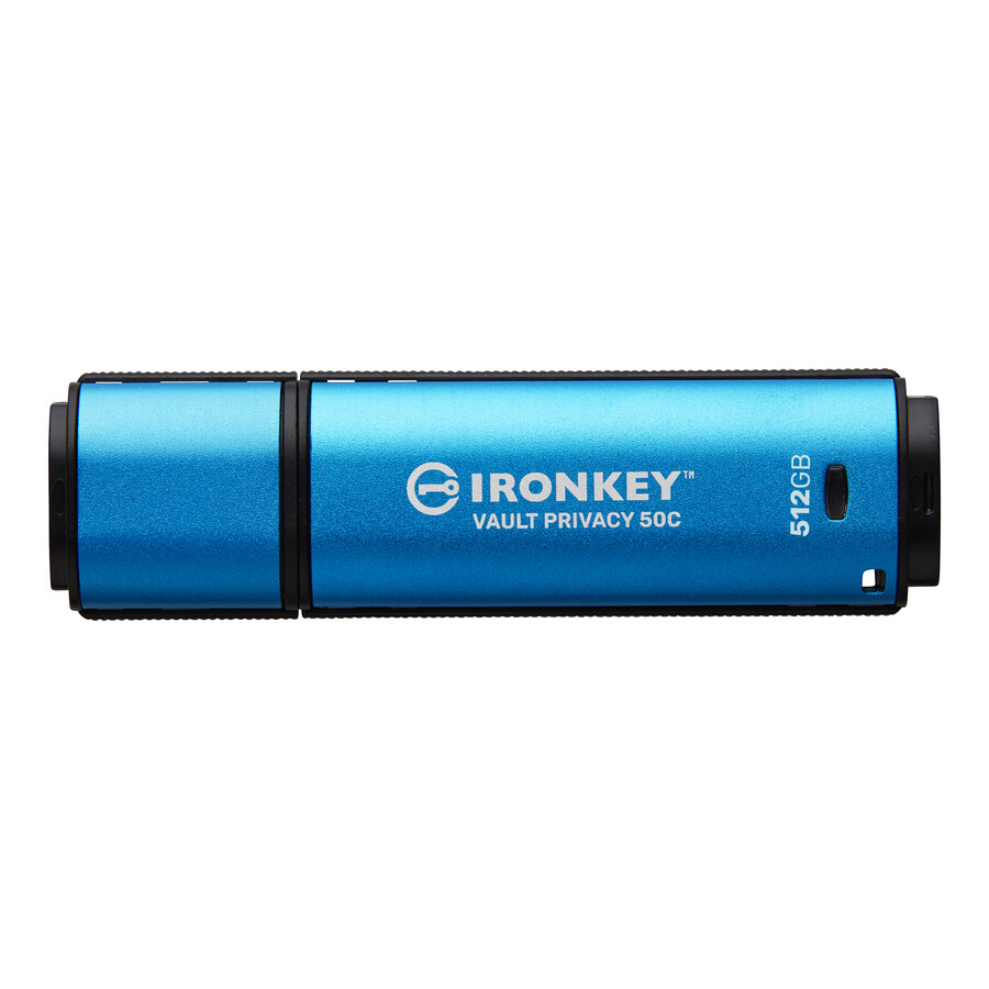 kingston ironkey vault privacy 50-serien - kapacitet=256 gb hastighetsklass=usb 3.2 gen 1 kontakt=usb-a